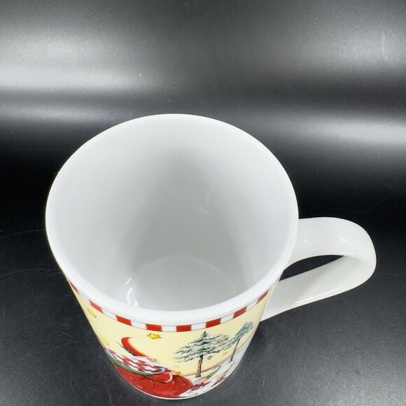 Mary Engelbreit Old World Santa Mug Cup Santa Ceramic Coffee Mug Cup 2001 VTG - Picture 6 of 16